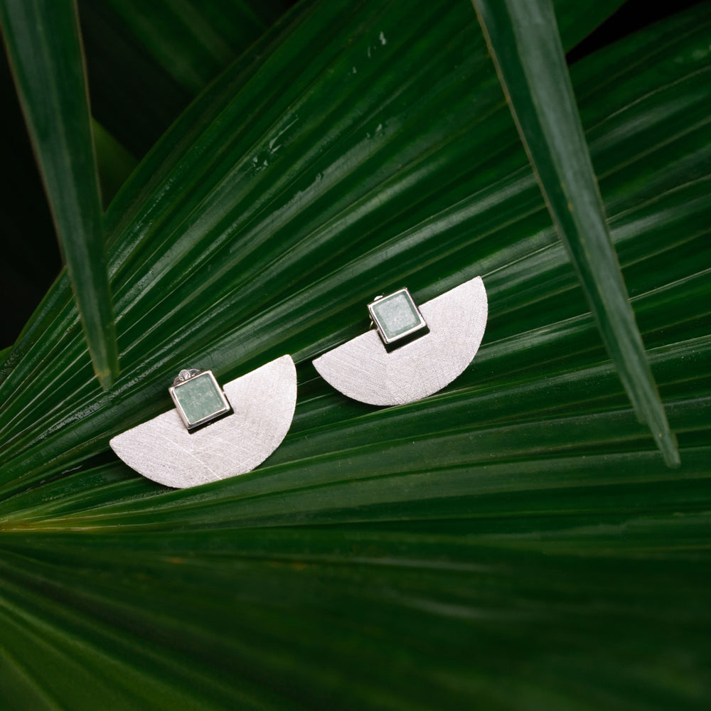 Moonlit Mirage Stud Earrings